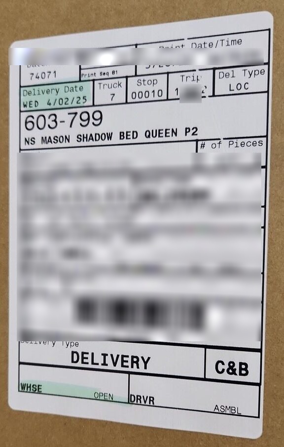 DRVR - ASMBL Label