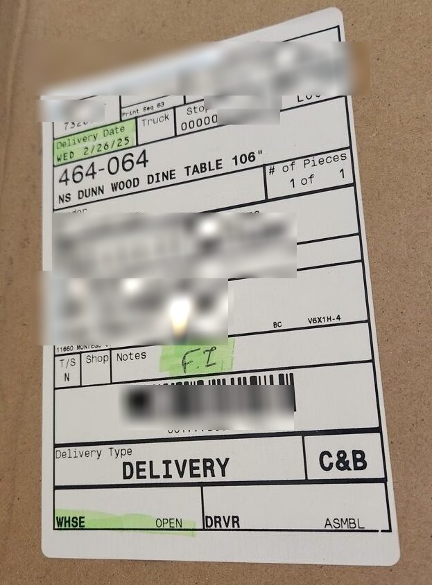 FI - Full Inspection Label